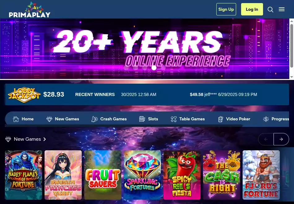 PrimaPlay Casino opinie