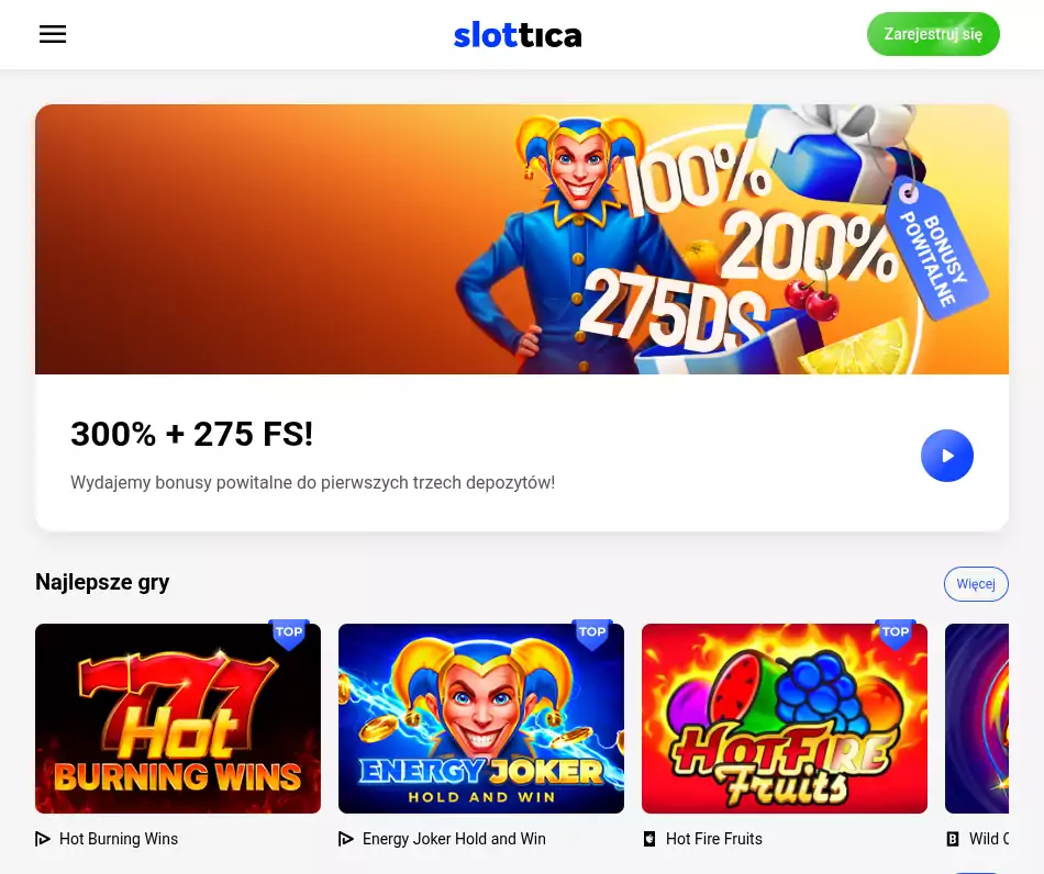 Slottica Casino Slottica Casino Opinie