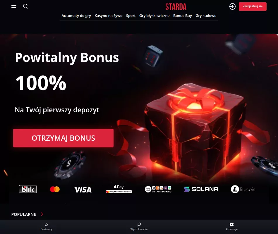 Starda Casino opinie