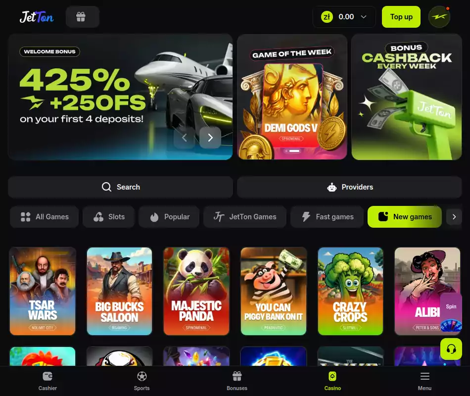 Jetton Casino opinie