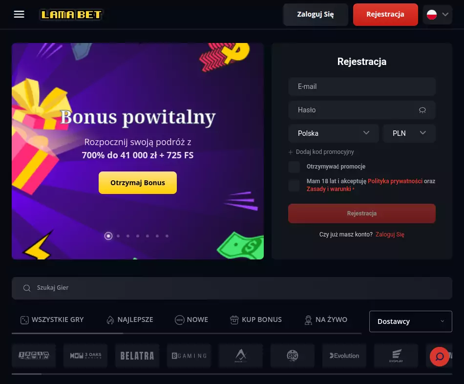 Lamabet Casino Opinie