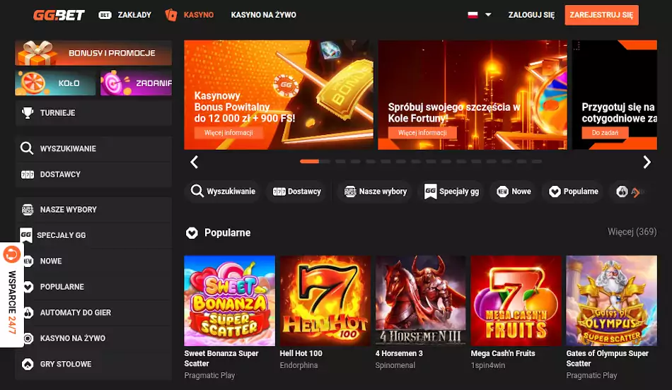 GGBet casino opinie