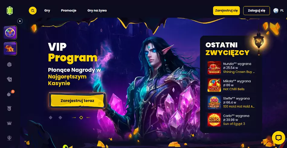 Slotsgem Casino opinie