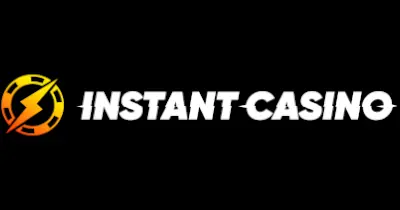 instant casino logo dark