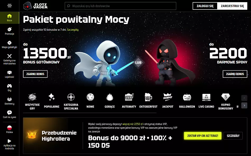 Nowe kasyno Slotvader oferuje graczom bonusy i programy lojalnościowe Nowe kasyno Slotvader oferuje graczom bonusy i programy lojalnościowe